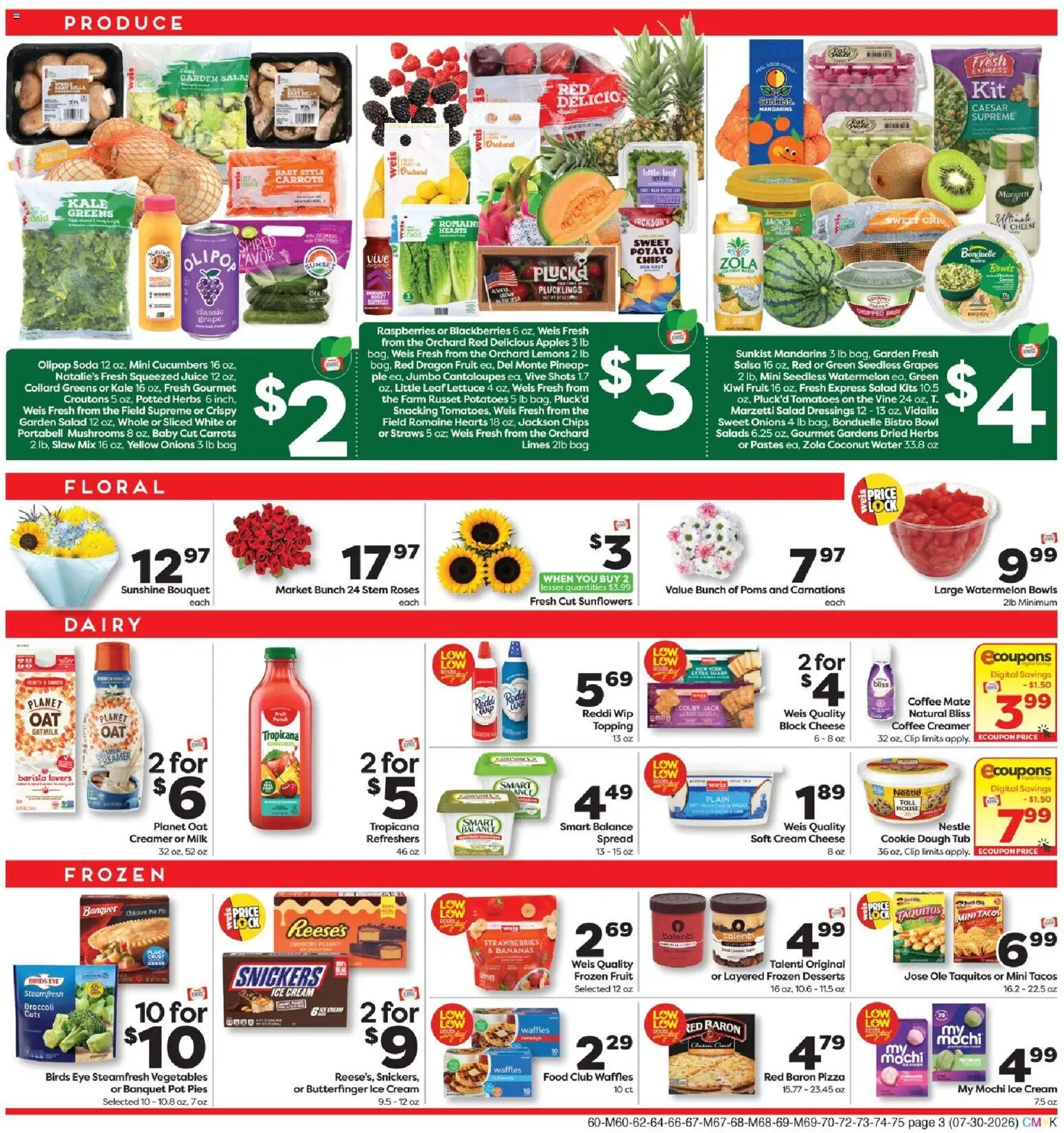 Weis - Weekly Circular - DE - valid from 07/30/2026 | Page: 3