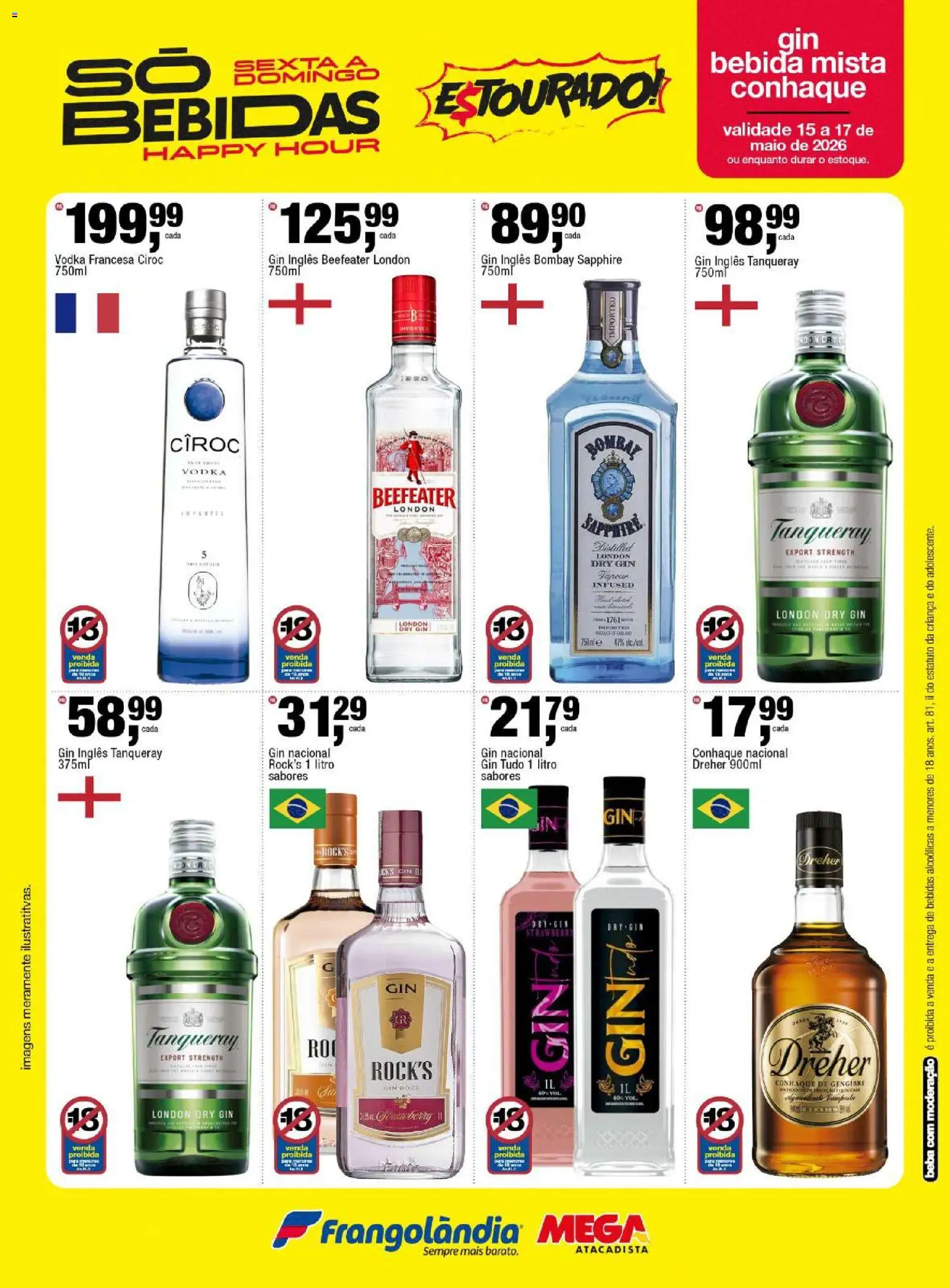 Frangolândia Folheto - válido de 15.05.2026 | Página: 4 | Produtos: Gengibre, Maiô, Gin, Bebida
