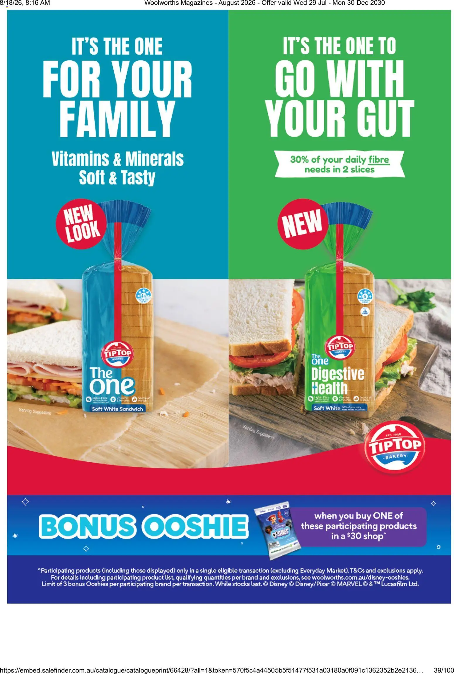 Woolworths catalogue - valid from 01/08/2026 | Page: 39 | Products: Pepper, Bakery
