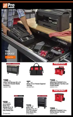 Preview of Home Depot weekly ads valid from 08/24/2026