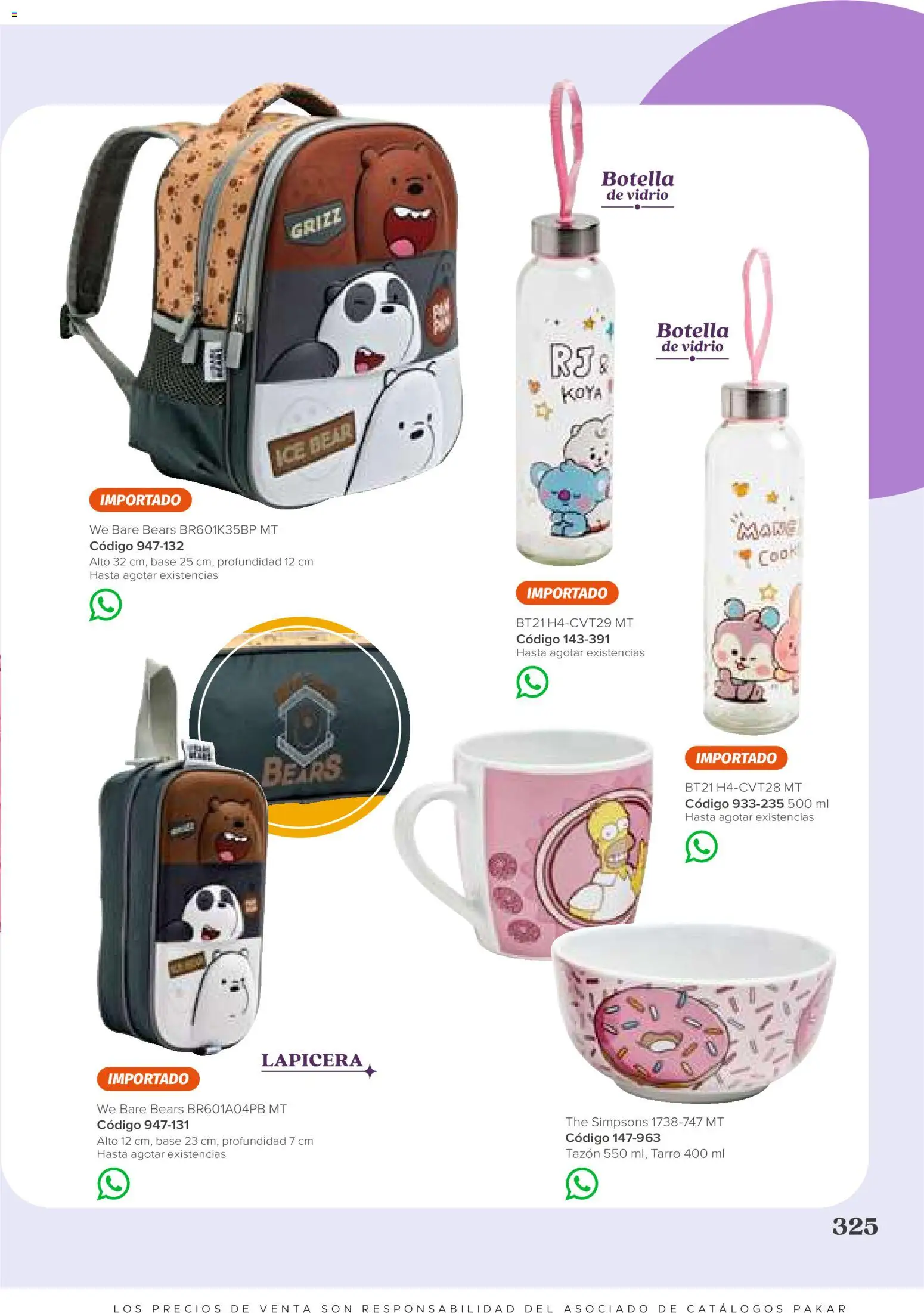 Nuevas ofertas de SC Pakar válidas en toda la República Mexicana desde el 31/07/2026. ¡Encuentra las mejores ofertas en SC Pakar catálogo Casual! | Página: 325
