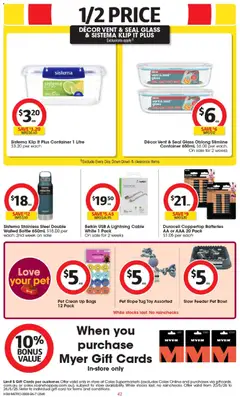 Preview of Coles catalogue  - valid from 19.05.2026 | Page: 42