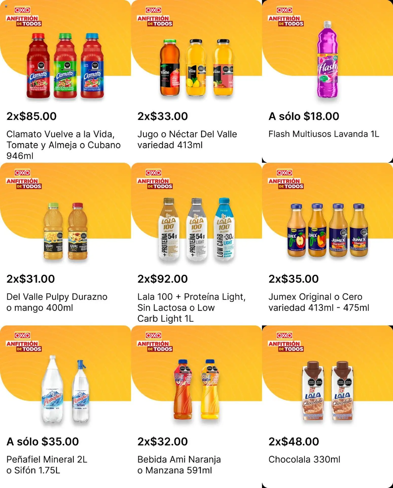 Nuevas ofertas de OXXO válidas en toda la República Mexicana desde el 25/06/2026. ¡Encuentra las mejores ofertas en OXXO folleto! | Página: 22 | Productos: Manzana, Mango, Jugo, Proteína
