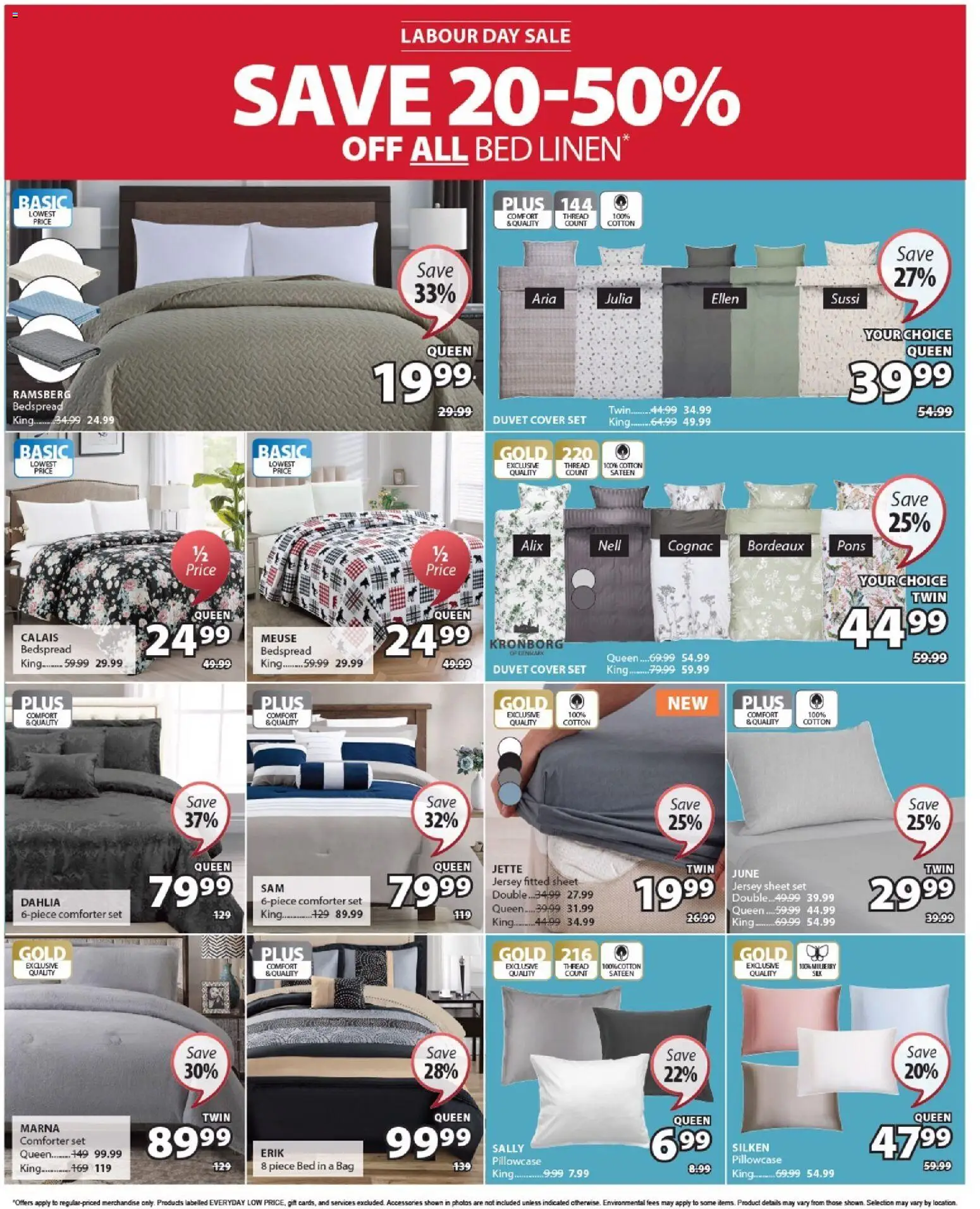 JYSK flyer valid from Aug 27, 2026 | Page: 15 | Products: Cognac, Bag, Bed
