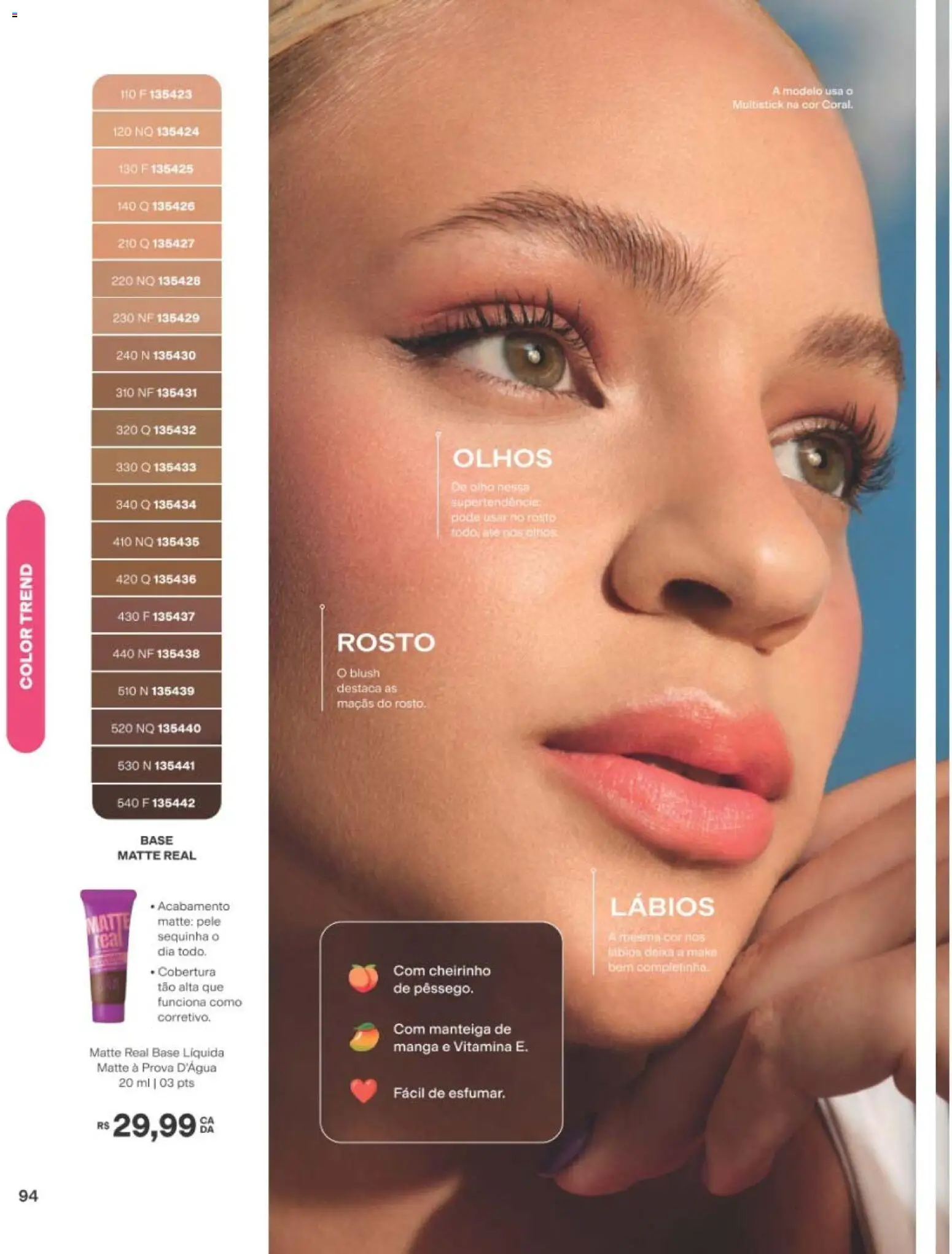 Avon Folheto - válido de 29/06/2026 | Página: 94 | Produtos: Alho, Blush, Manteiga, Maçãs