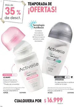 Oriflame catálogo c10 2026 -  Vista previa de la revista de la tienda Oriflame valido desde el 11/07/2026 | Página: 124 | Productos: Desodorante, Antitranspirante