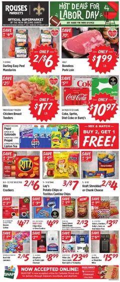 Preview of Rouses weekly ads valid from 09/02/2026