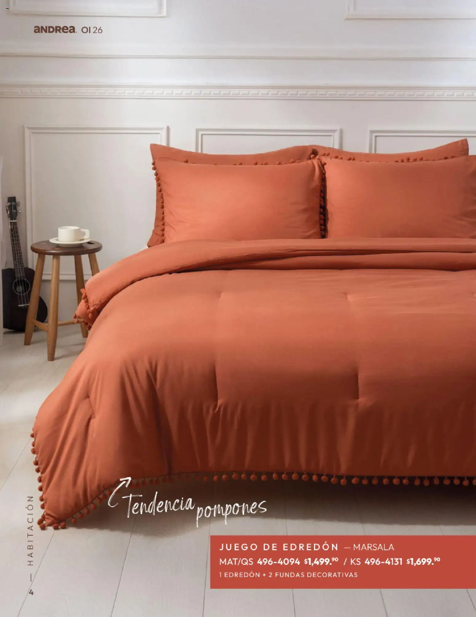 Nuevas ofertas de Andrea válidas en toda la República Mexicana desde el 01/09/2026. ¡Encuentra las mejores ofertas en Andrea catálogo Home! | Página: 4