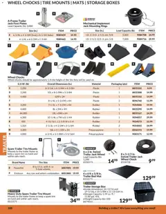 Preview of Princess Auto catalog - Trailer from shop Princess Auto valid from Apr 21, 2026 | Page: 9 | Products: Trailer, Storage box, Bed, Box