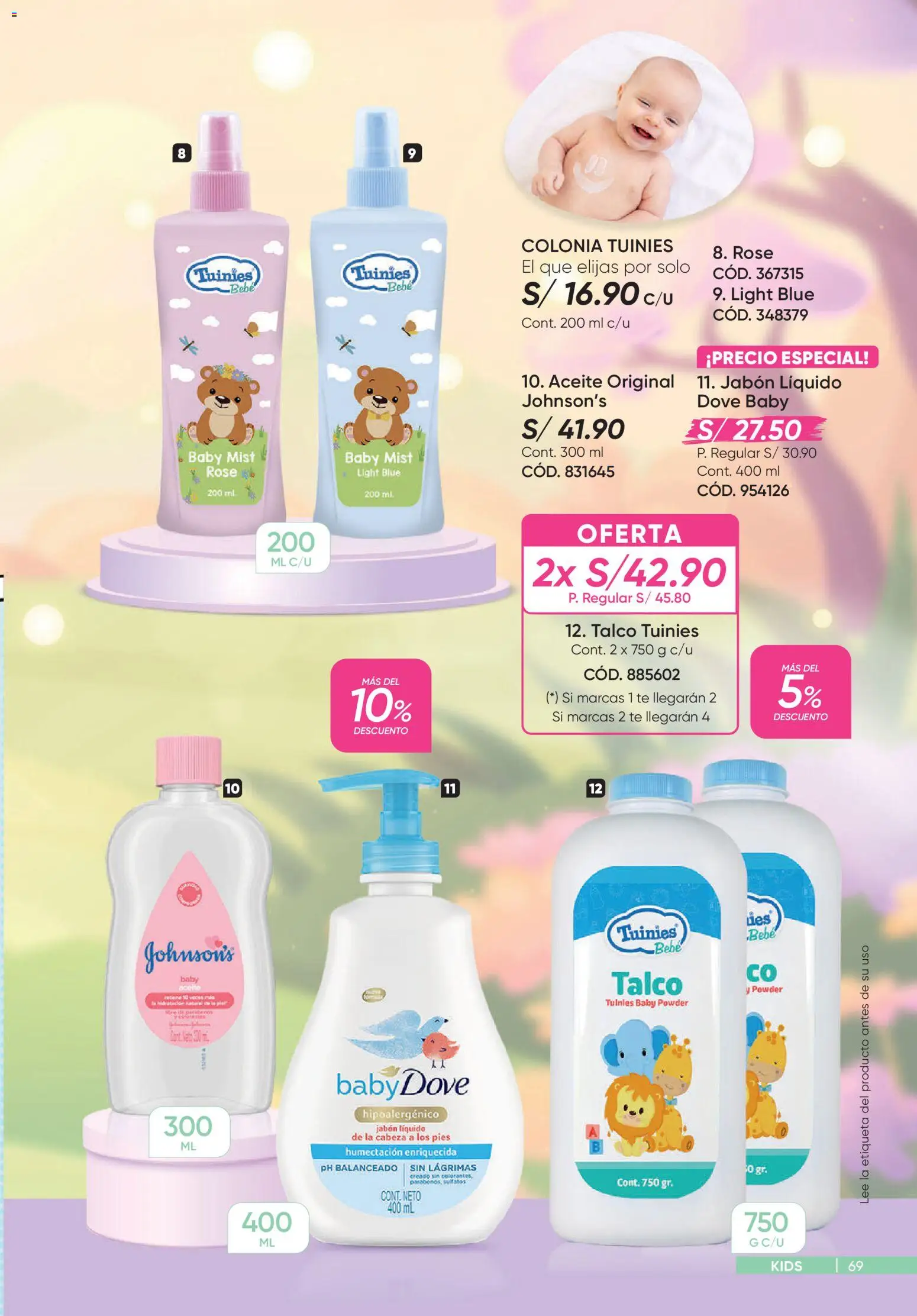 Catálogo Azzorti válido desde 27/07/2026 | Página: 69 | Productos: Jabón, Aceite, Té