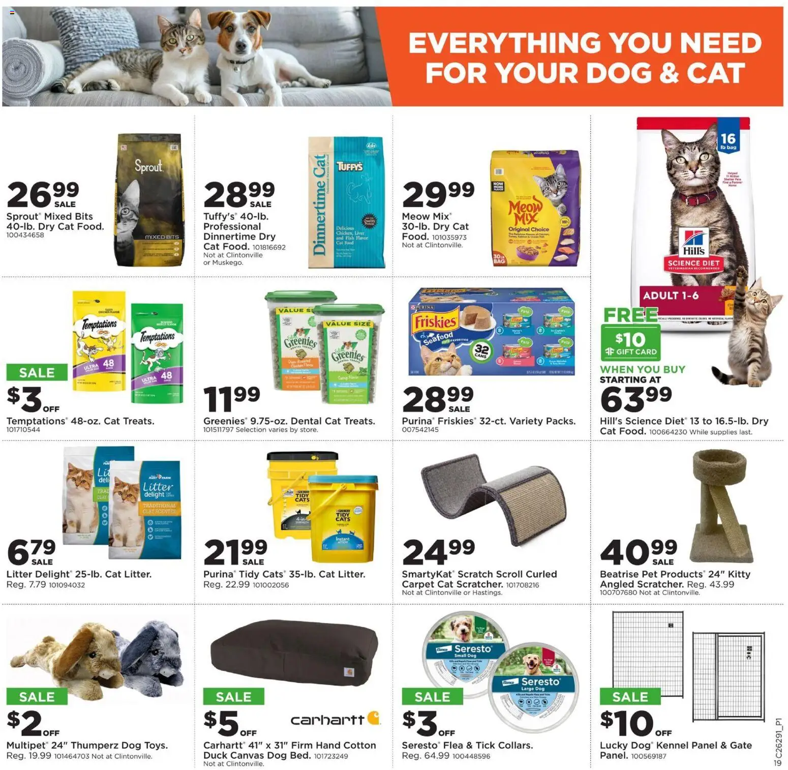 Mills Fleet Farm Weekly Ad - valid from 07/13/2026 | Page: 26 | Products: Canvas, Fish, Seafood, Bag