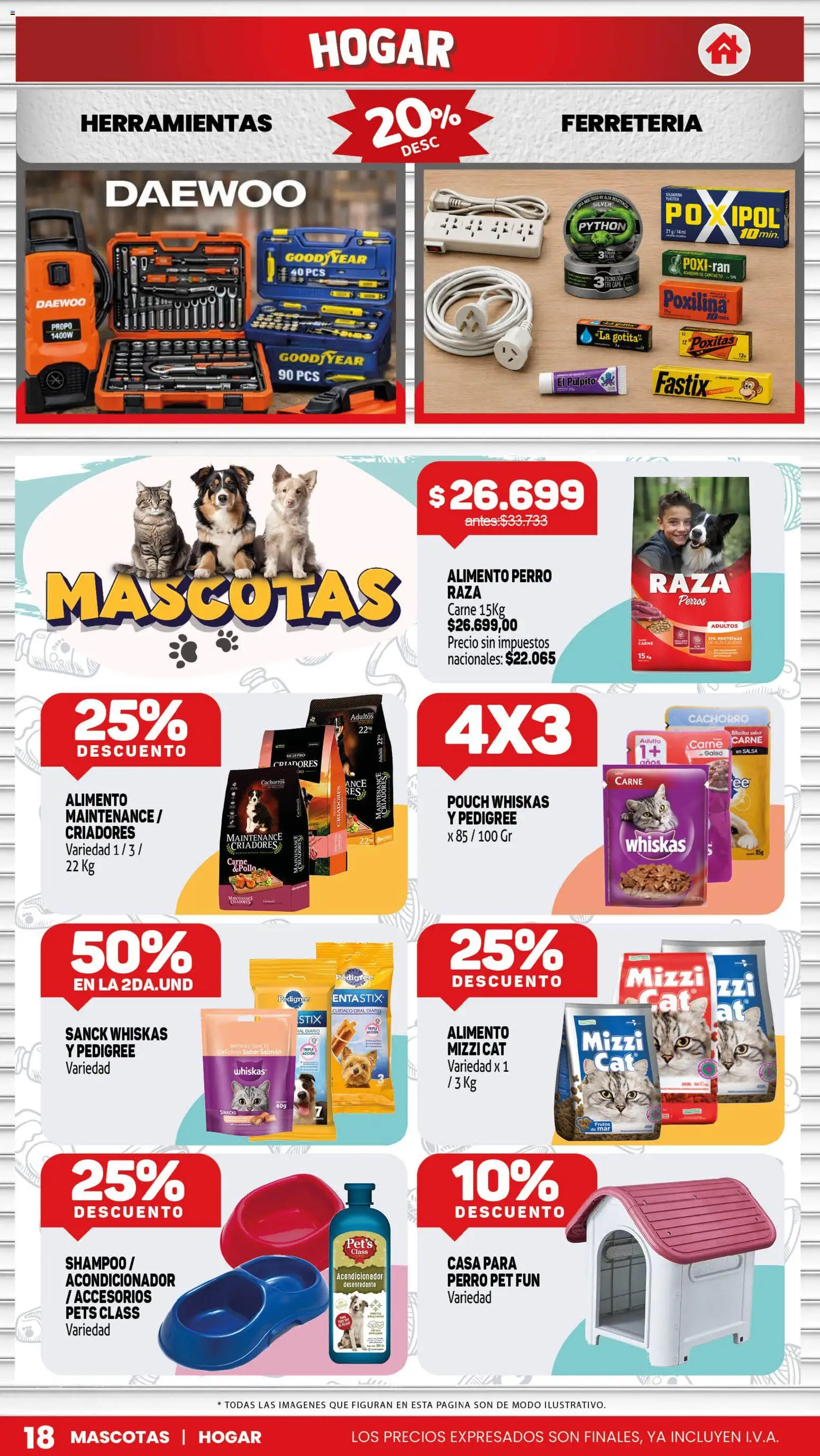 Makro Ofertas │ válido desde el 24/09/2026 | Página: 18 | Productos: Salmón, Herramientas, Acondicionador, Snacks