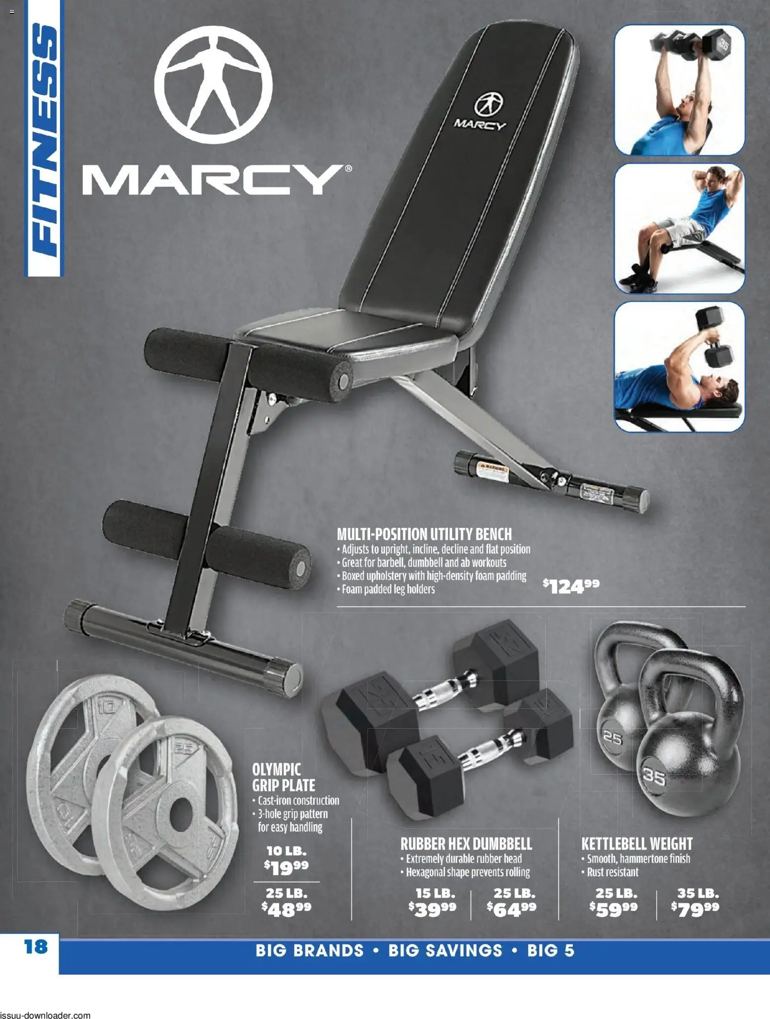 Big 5 Sporting Goods Summer Catalog - valid from 05/26/2026 | Page: 18 | Products: Foam, Weight