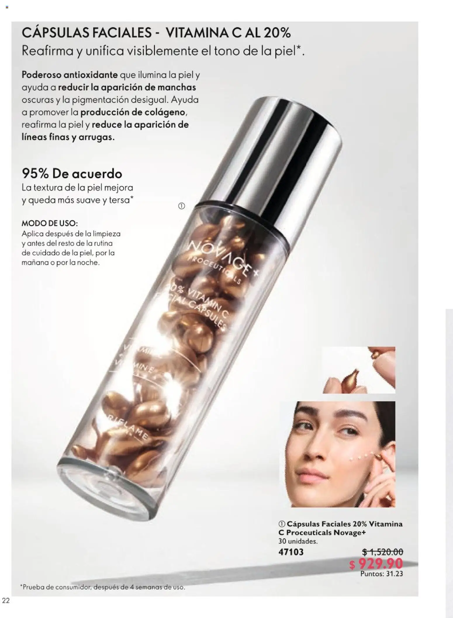 Nuevas ofertas de Oriflame válidas en toda la República Mexicana desde el 20.06.2026. ¡Encuentra las mejores ofertas en Oriflame campaña 9 2026! | Página: 22