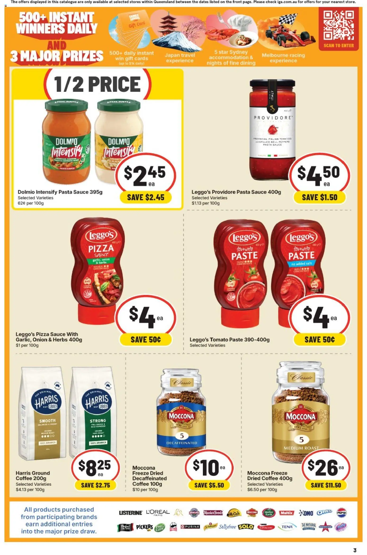 IGA catalogue - valid from 15/07/2026 | Page: 3 | Products: Shelf, Antiperspirant, Gin, Game