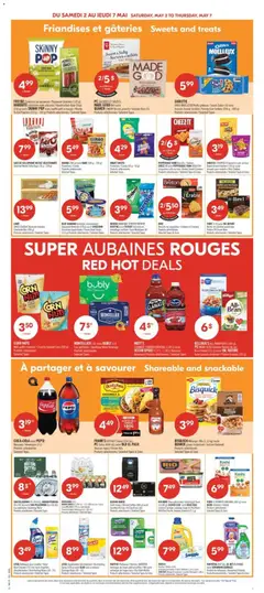 Preview of CORN NUTS, Mais grillé croquant/Crunchy Toasted Corn (200 g) Produits sélectionnés from shop Pharmaprix valid from 02.05.2026 | Page: 7