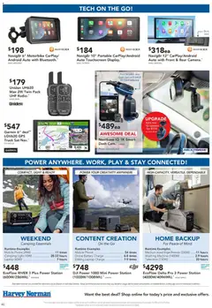 Preview of Harvey Norman Computers Shop Hot Offers Digital Catalogue - valid from 09/07/2026 | Page: 40 | Products: Light, Phone, Radio, Mobile