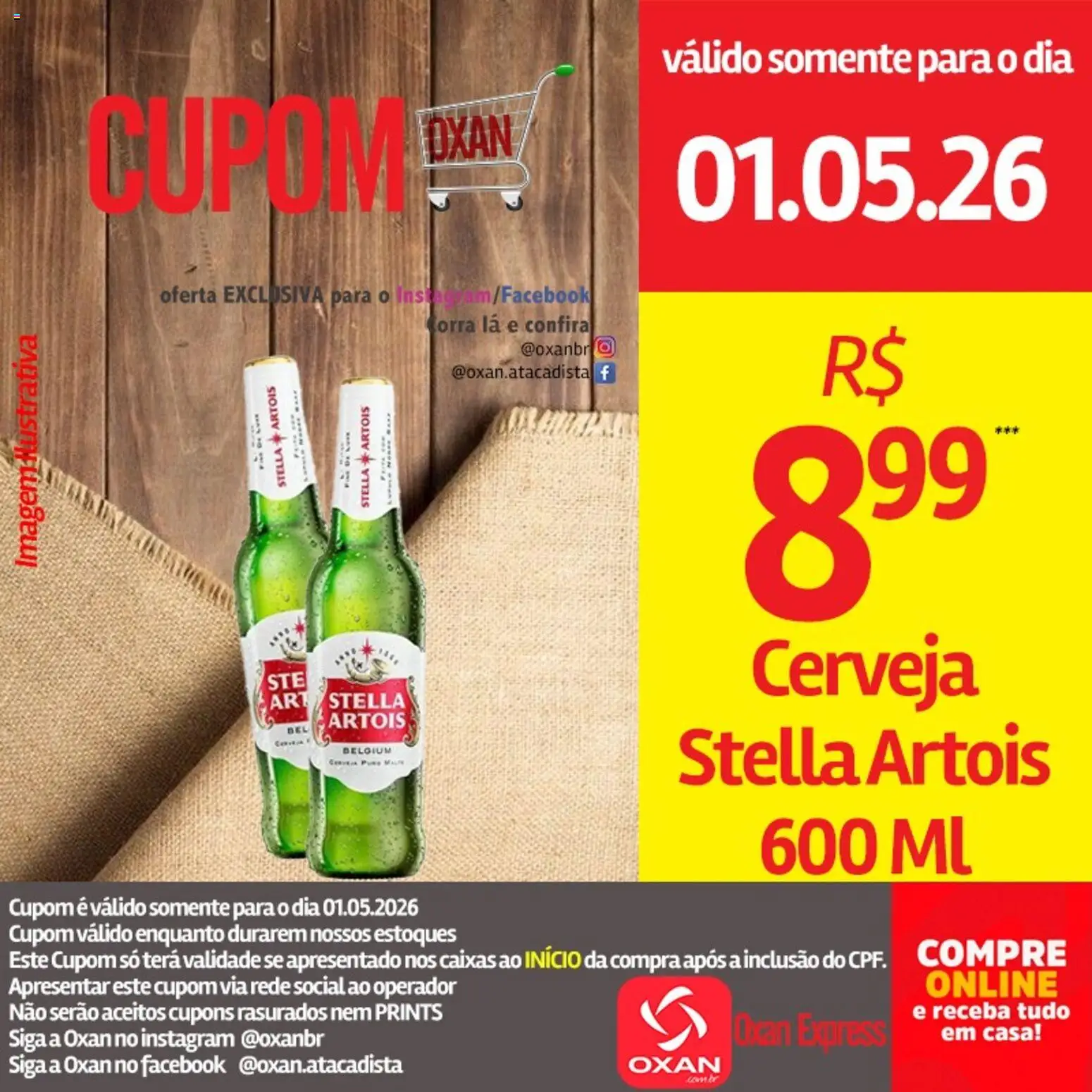 Oxan Atacadista Folheto - válido de 01.05.2026 | Página: 14 | Produtos: Cerveja