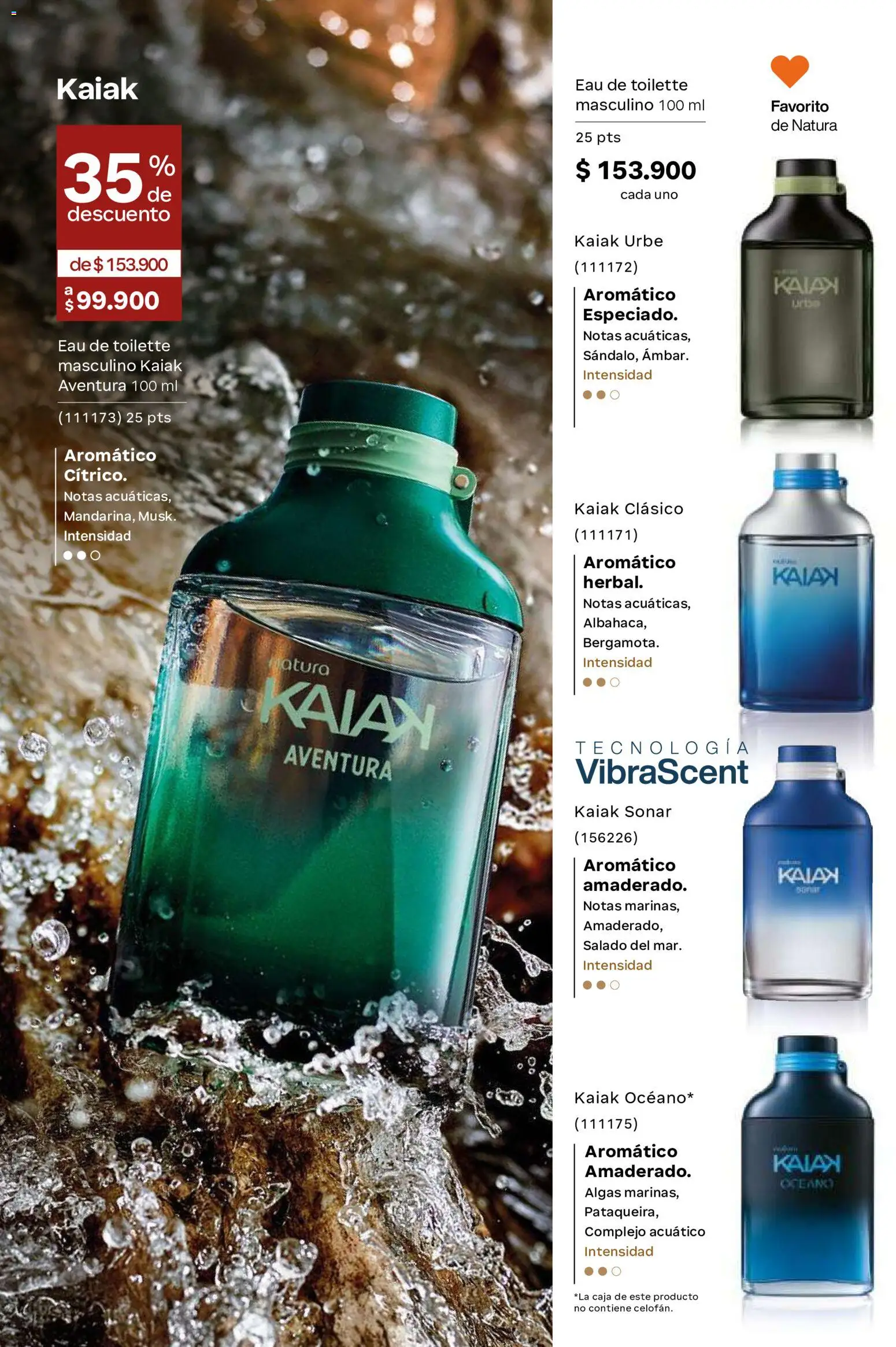 Natura revista - valida desde el 02/09/2026 | Página: 27 | Productos: Caja, Eau de toilette