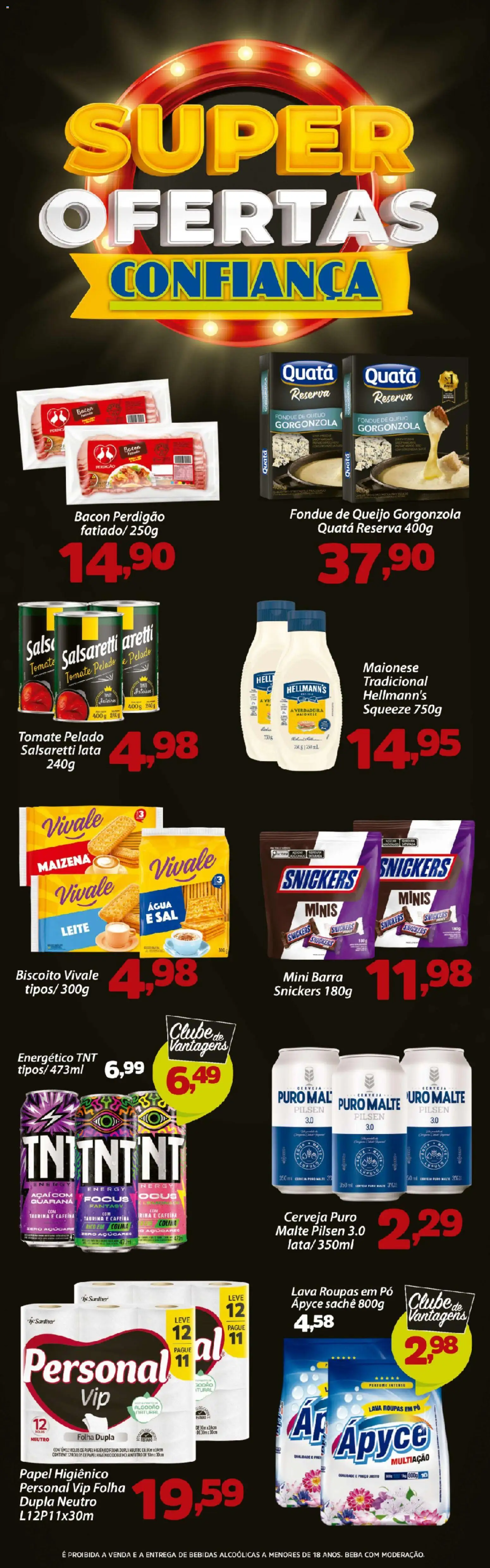 Confiança Folheto - válido de 19.05.2026 | Página: 5 | Produtos: Guaraná, Energético, Queijo, Açaí