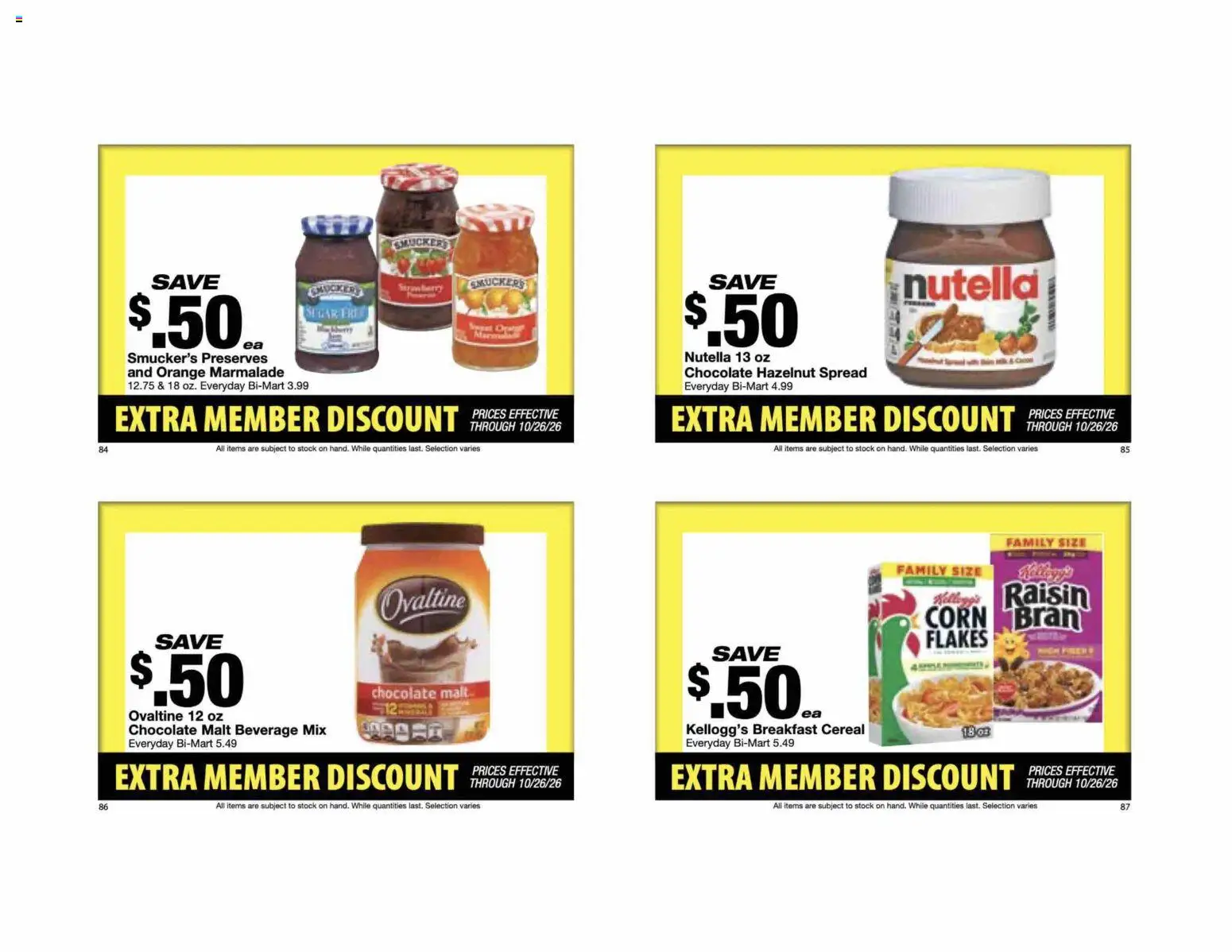 Bi-Mart Extra Member Discount Book - valid from 10/13/2026 | Page: 23