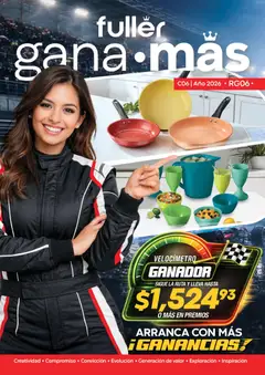 Vista previa de Fuller Gana Mas 6 2026, nuevo folleto de la tienda, válido en México a partir del 24/06/2026