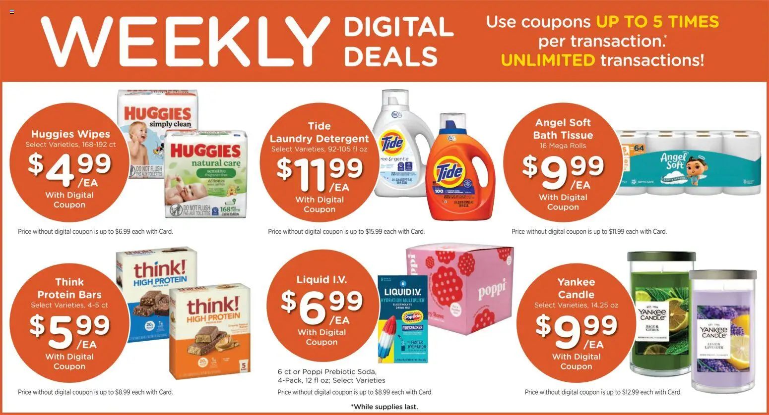Kroger Weekly Ad - valid from 07/08/2026 | Page: 4 | Products: Bath, Detergent, Lemon