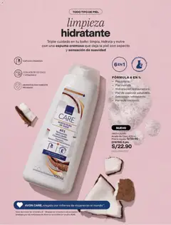 Vista previa de folleto Avon catálogo - Campaña 14 de la Avon válido desde 29/08/2026 | Página: 138 | Productos: Espuma, Jabón, Coco, Aceite de coco