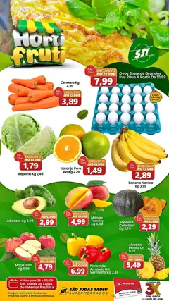 São Judas Tadeu ofertas Hortifruti - Pré-Visualização do folheto da loja São Judas Tadeu, válido de 29/09/2026 | Página: 1