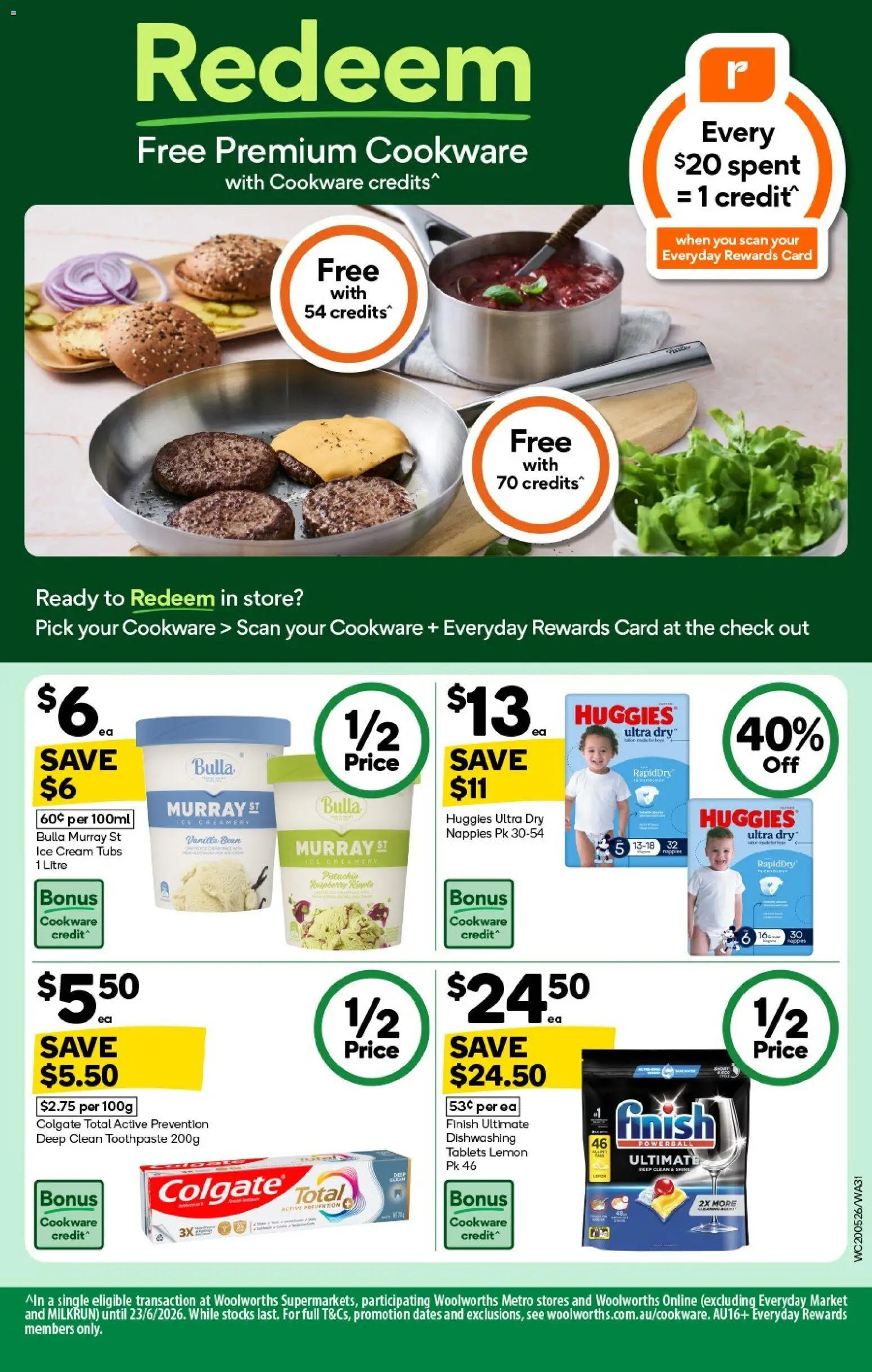 Woolworths catalogue - valid from 20.05.2026 | Page: 31 | Products: Toothpaste, Cream, Lemon, Tablets