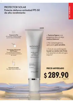 Vista previa de Oriflame campaña 11 2026, nuevo folleto de la tienda, válido en México a partir del 01/08/2026 | Página: 9 | Productos: Protector solar