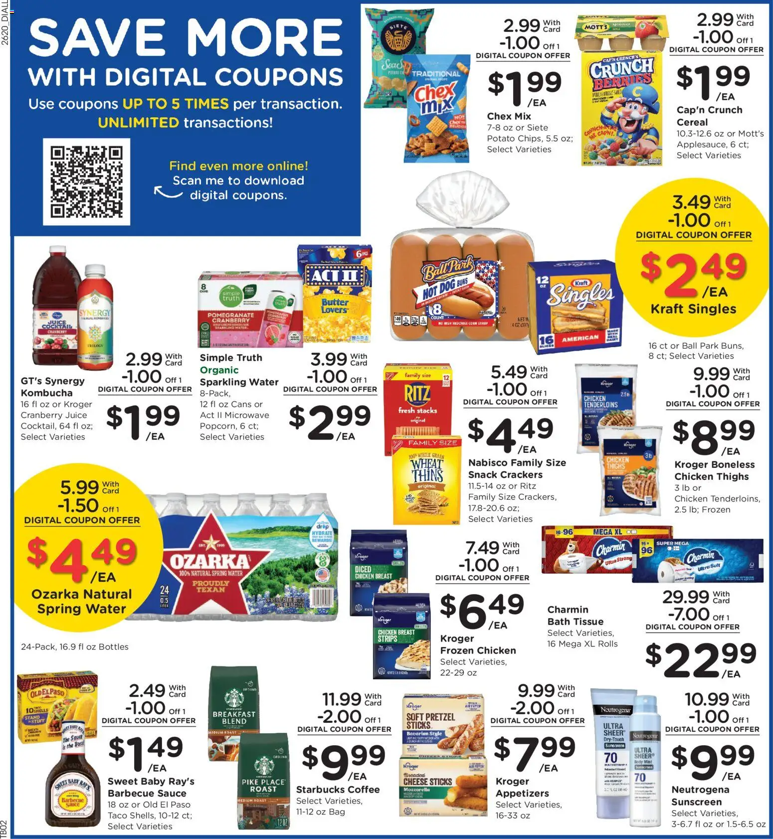 Dillons Weekly Ad - KS - valid from 17.06.2026 | Page: 6 | Products: Fryer, Corn, Cheese, Sauce