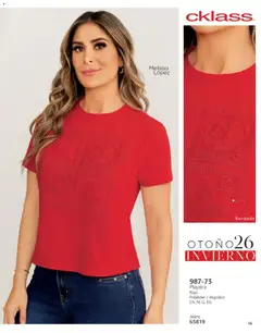Vista previa de Cklass catálogo Otoño Invierno, nuevo folleto de la tienda, válido en México a partir del 08/07/2026 | Página: 15 | Productos: Algodón, Playera