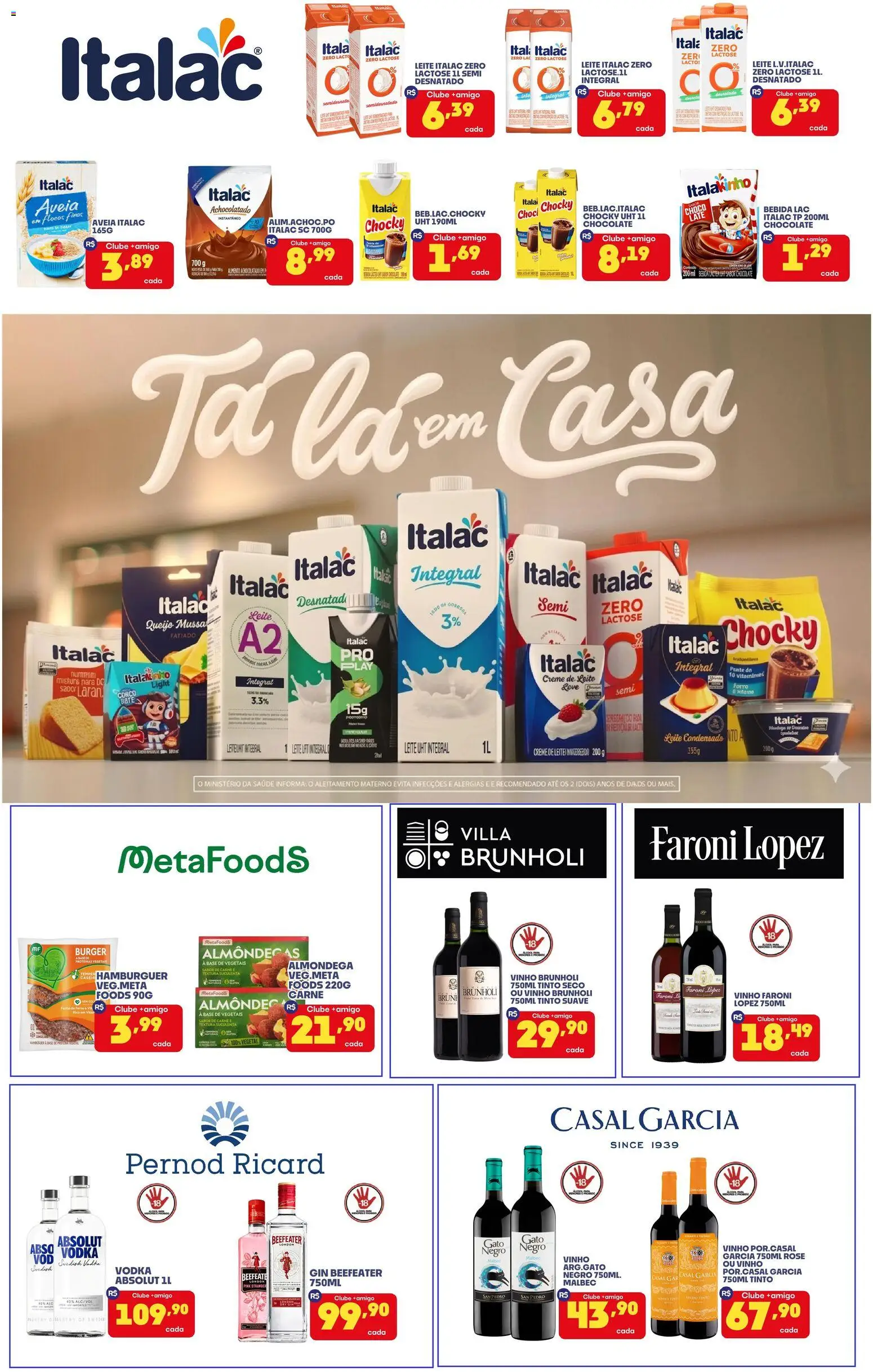 Boa Supermercados Folheto - válido de 22/09/2026 | Página: 11 | Produtos: Queijo, Base, Gin, Leite condensado