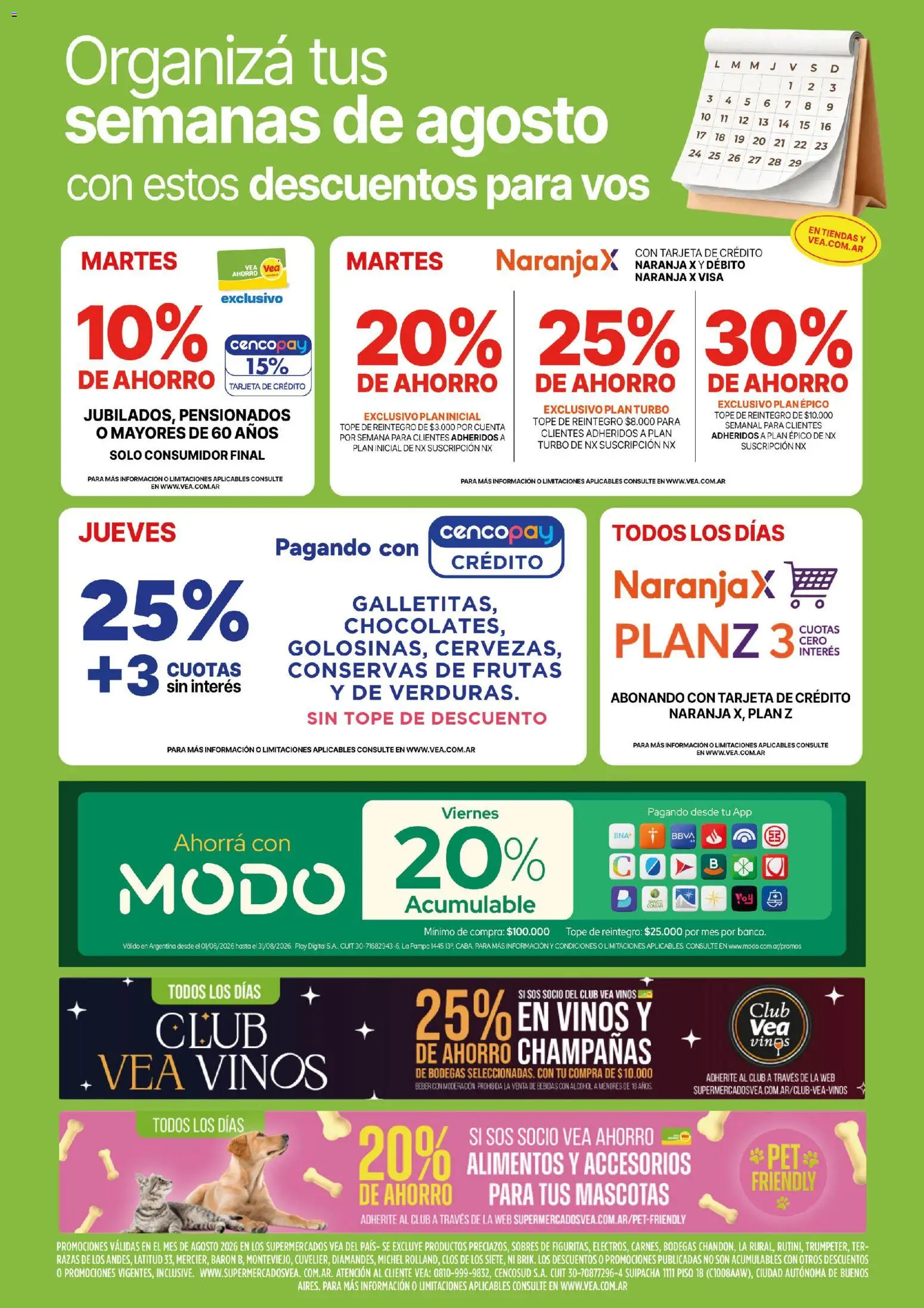 Vea - Fin de semana de ahorro | Córdoba │ válido desde el 31/07/2026 | Página: 8