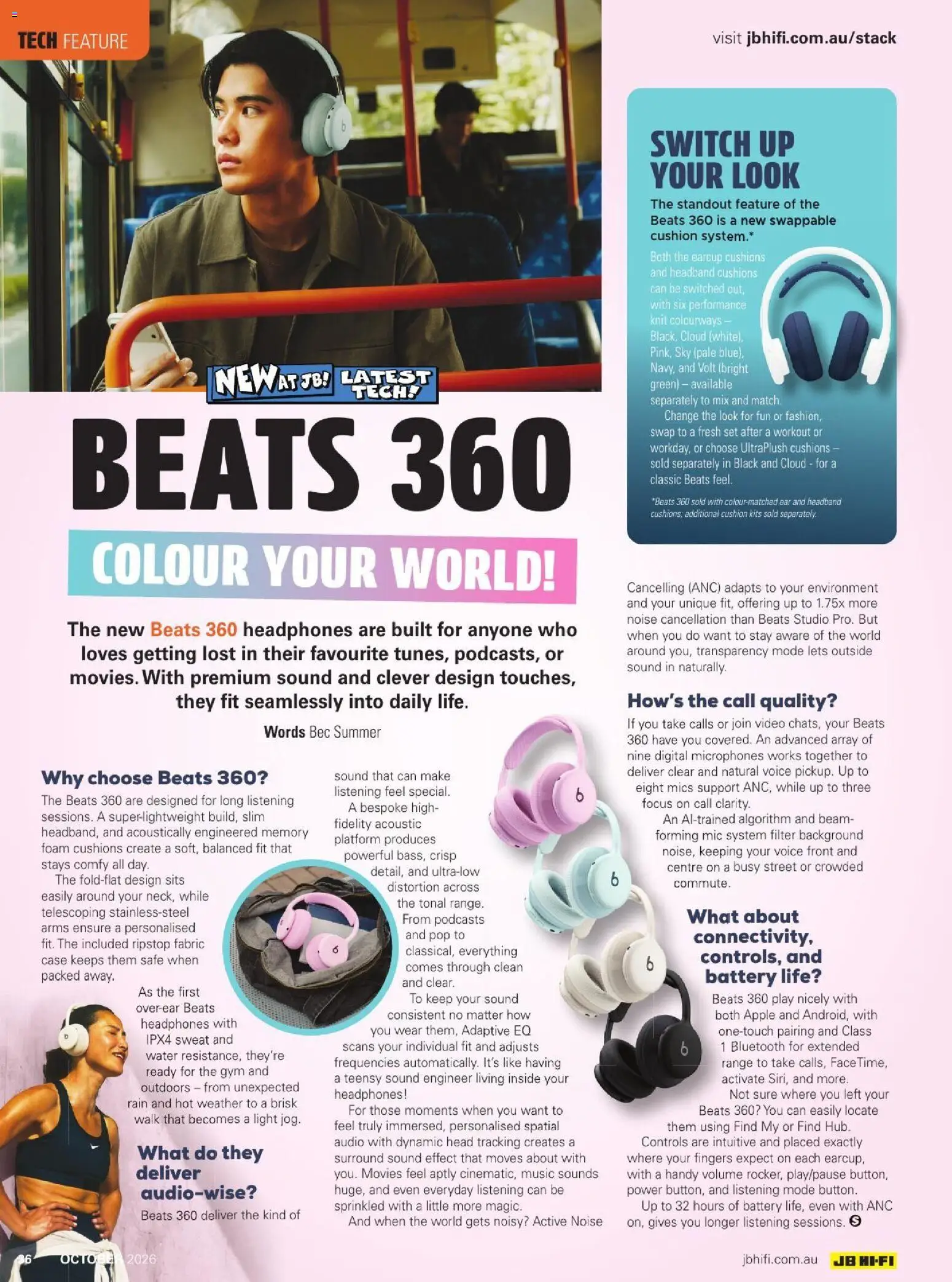 JB Hi-Fi catalogue - valid from 01/10/2026 | Page: 36 | Products: Headband, Digital, Case, Foam