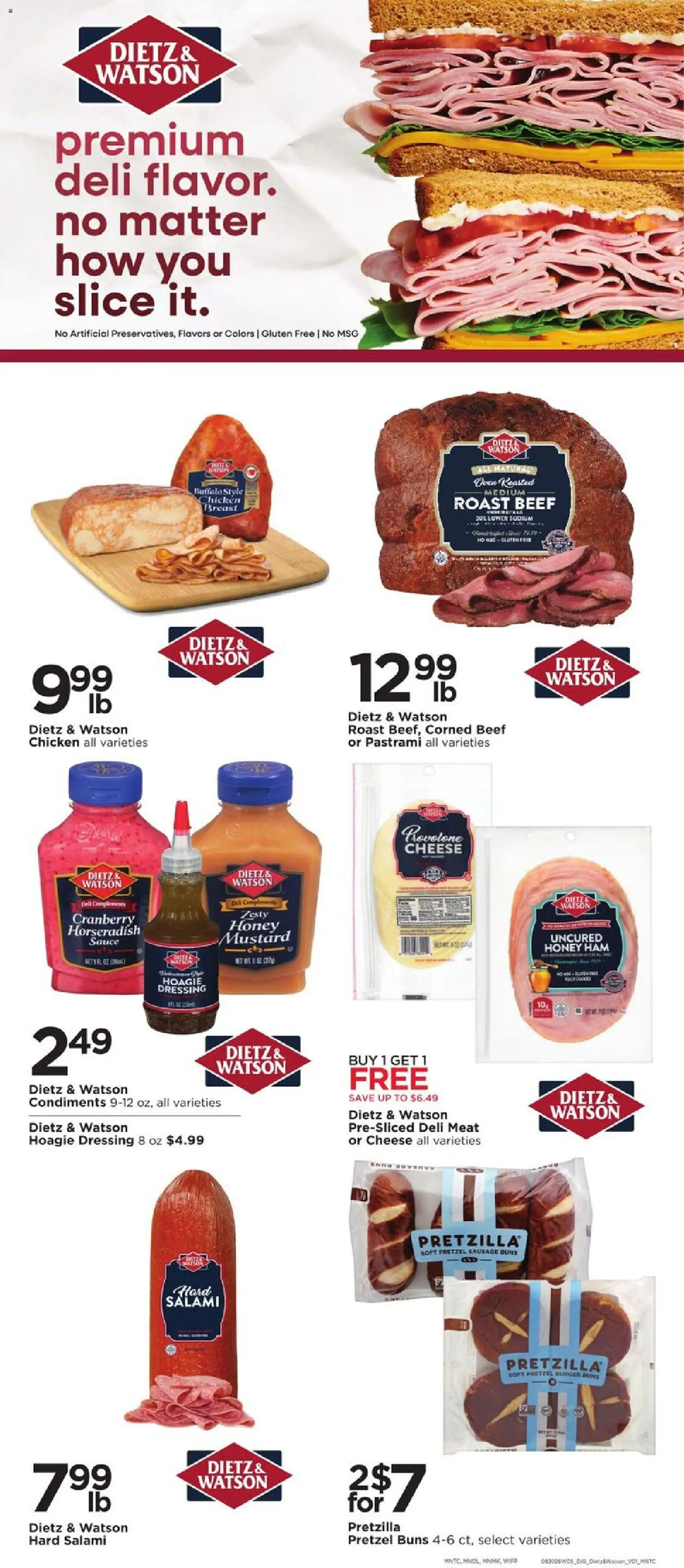 Cub Foods Weekly Ad - valid from 08/30/2026 | Page: 10 | Products: Chicken, Mustard, Sausage, Dressing