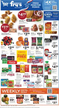 Preview of Fry's Food weekly ads valid from 27.05.2026