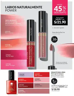 Vista previa de folleto Avon catálogo - Campaña 8 de la Avon válido desde 06.05.2026 | Página: 34 | Productos: Lámpara, Té, Maquillaje