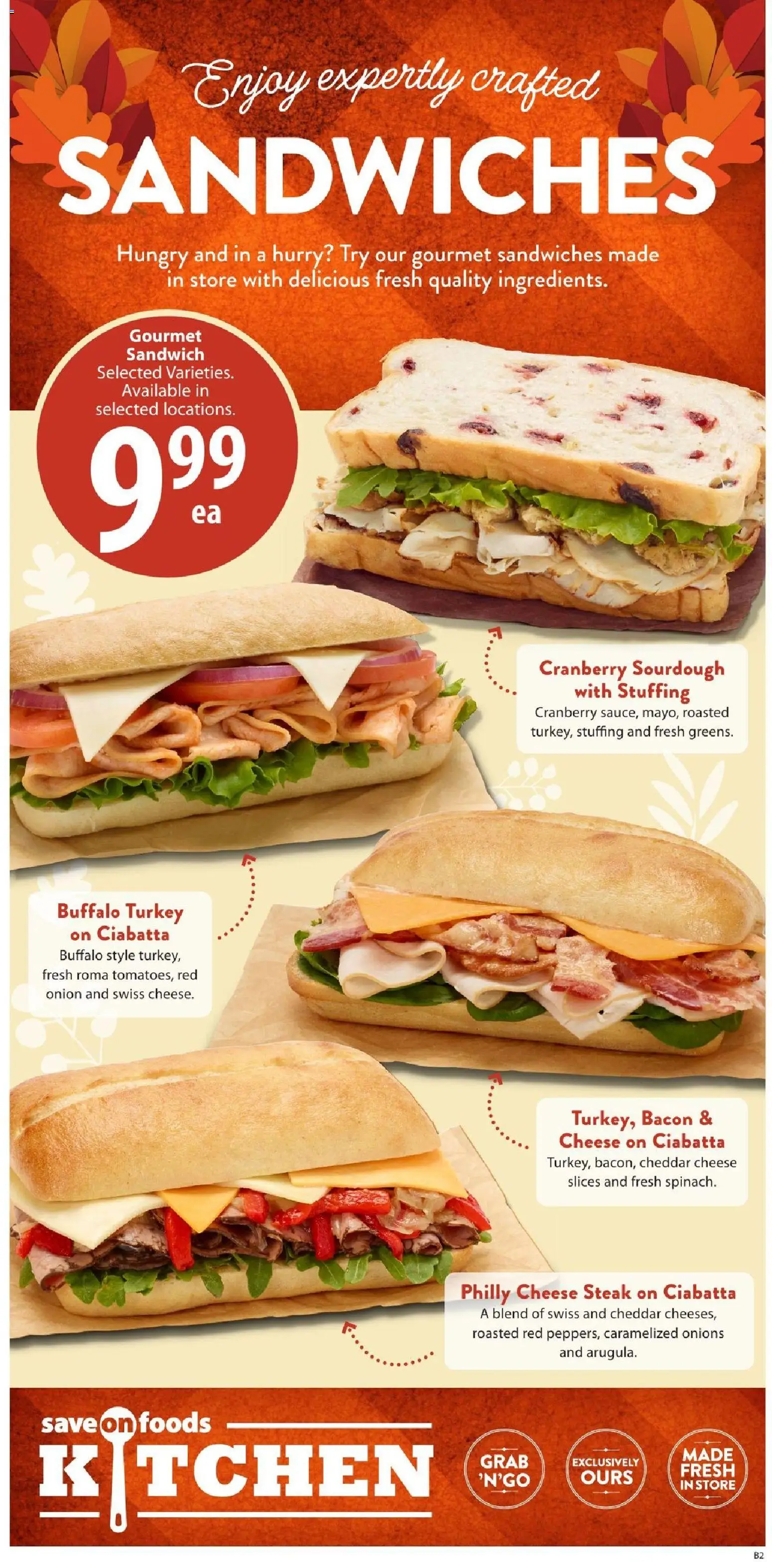Save on foods flyer valid from Oct 29, 2026 | Page: 14