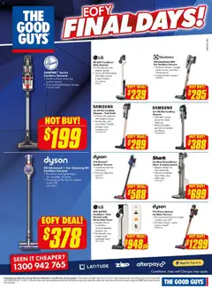 Preview of The Good Guys catalogue EOFY - valid from 25/06/2026 | Page: 21 | Products: Cleaner, Digital