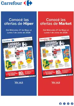 Vista previa Carrefour ofertas válido desde el 27.05.2026