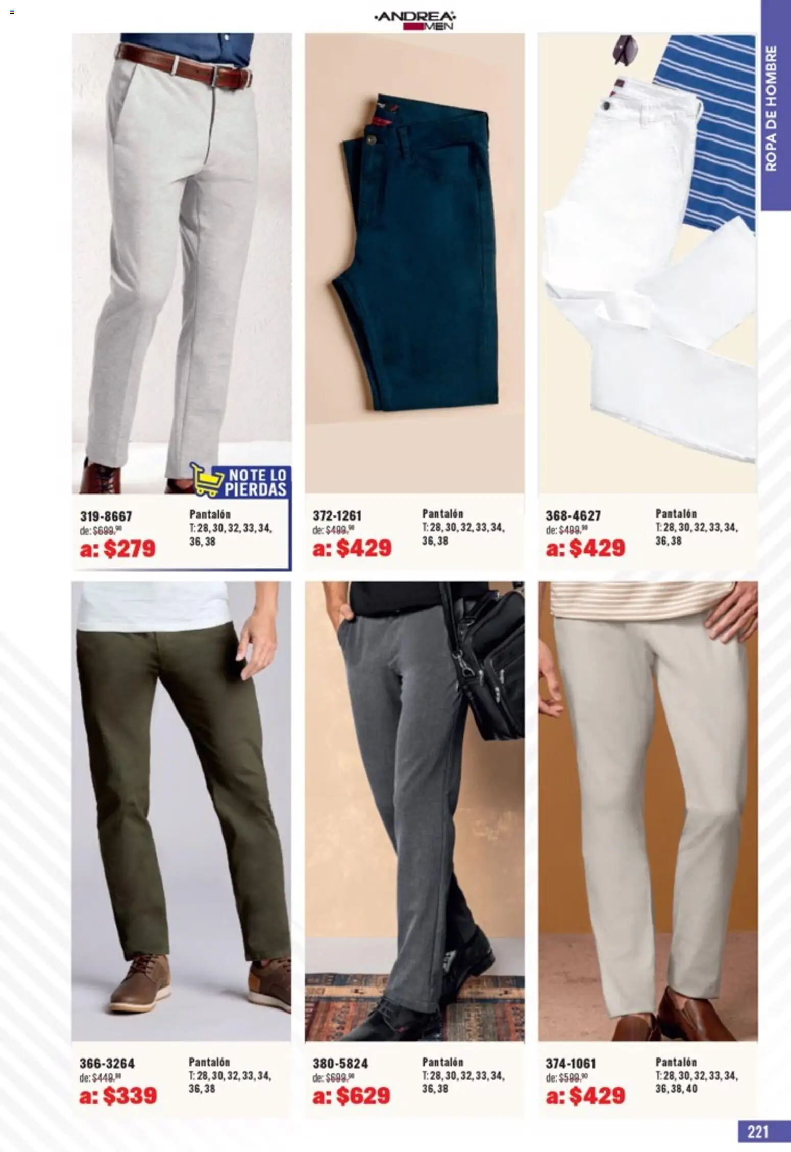 Nuevas ofertas de Andrea válidas en toda la República Mexicana desde el 05.04.2026. ¡Encuentra las mejores ofertas en Andrea catálogo Outlet! | Página: 221 | Productos: Ropa