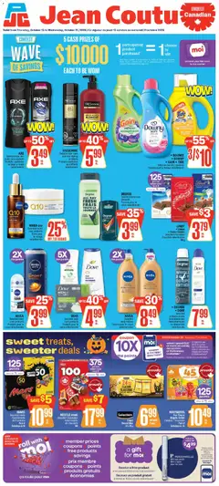 Preview of Jean Coutu weekly flyer from shop Jean Coutu valid from Oct 15, 2026