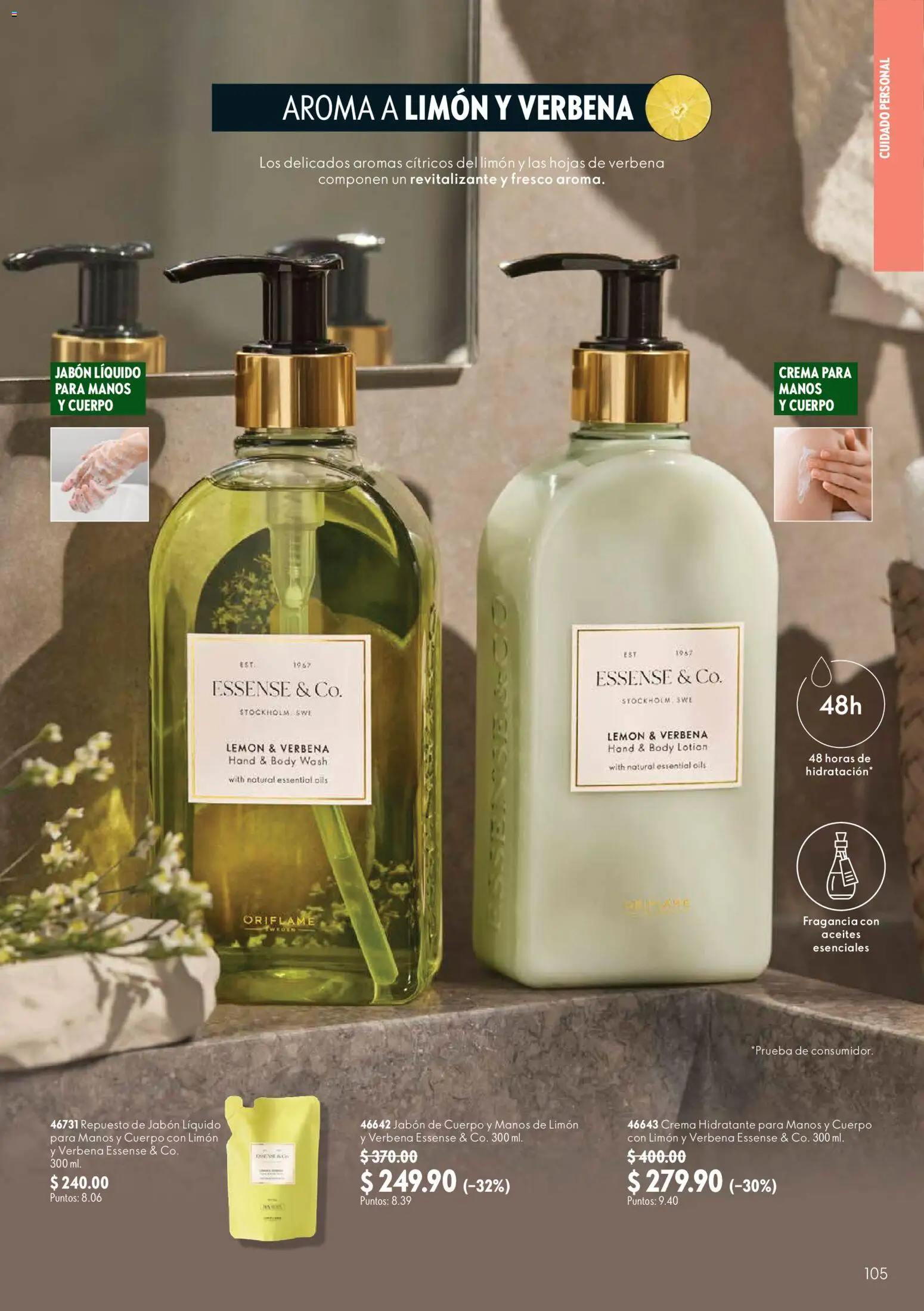 Nuevas ofertas de Oriflame válidas en toda la República Mexicana desde el 22/08/2026. ¡Encuentra las mejores ofertas en Oriflame campaña 12 2026! | Página: 105 | Productos: Limón