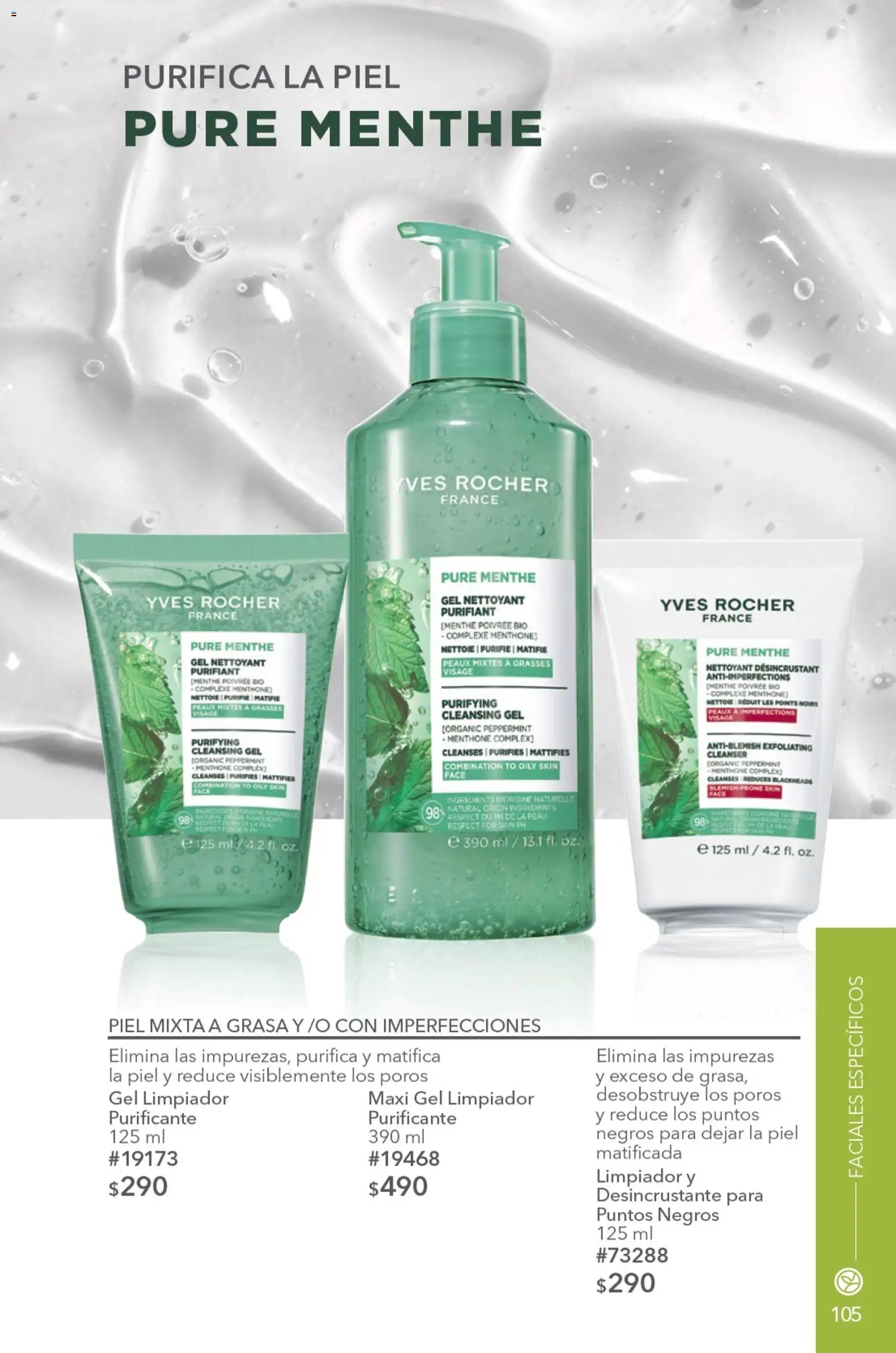 Nuevas ofertas de Yves Rocher válidas en toda la República Mexicana desde el 04/08/2026. ¡Encuentra las mejores ofertas en Yves Rocher campaña 11 2026! | Página: 109 | Productos: Limpiador, Puré