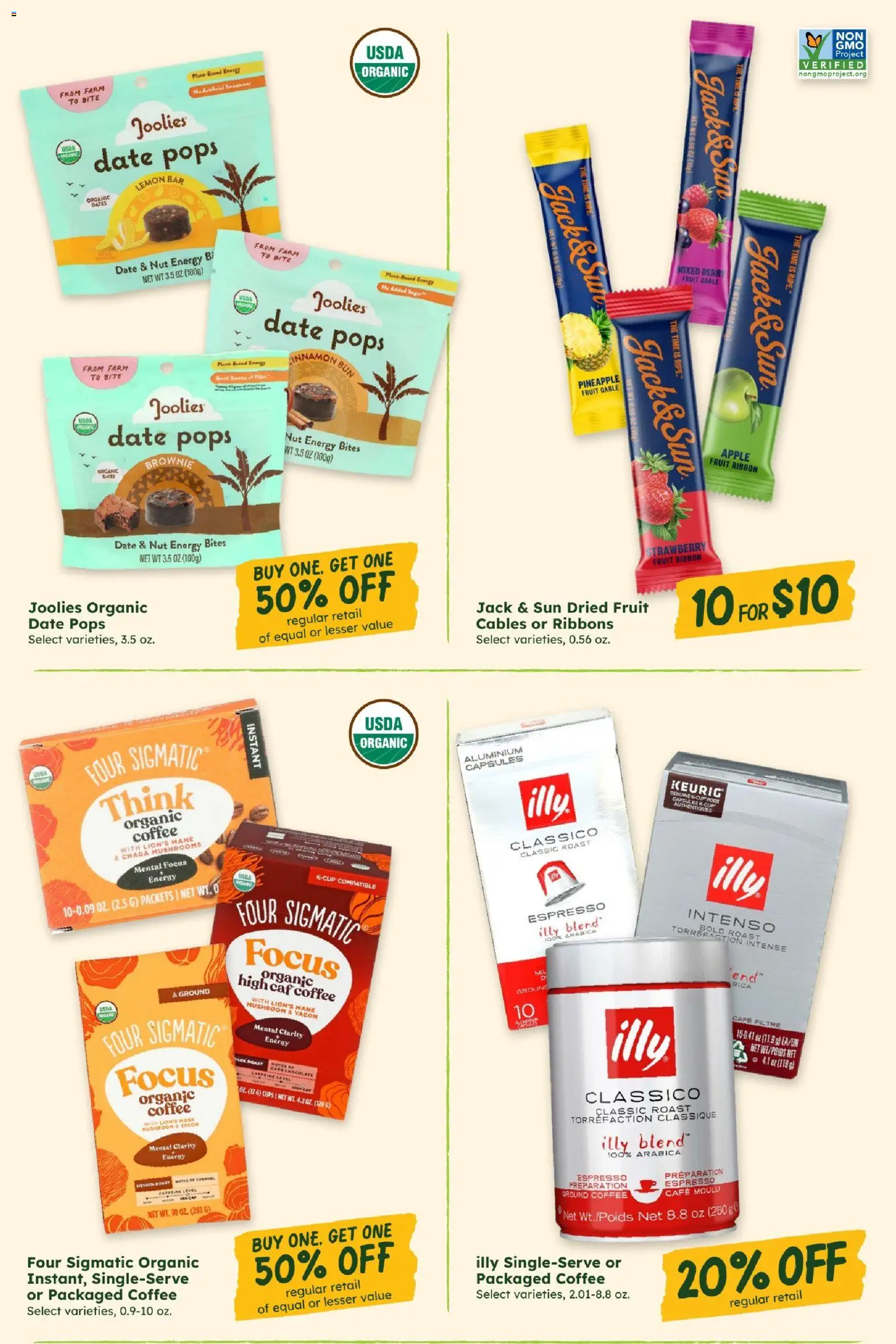 Sprouts Monthly Ad - valid from 07/29/2026 | Page: 7 | Products: Chocolate, Lemon, Date, Cable