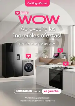 Vista previa de folleto Hiraoka Cyber Wow II de la Hiraoka válido desde 13/07/2026
