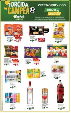 Bistek Supermercados ofertas Torcida Campeã - Pré-Visualização do folheto da loja Bistek Supermercados, válido de 23/06/2026