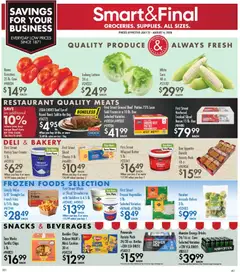 Preview of Smart & Final weekly ads valid from 07/22/2026